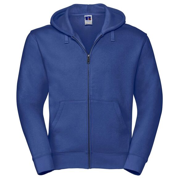 Russell Mens Authentic Full Zip Hoodie / Bright Royal Blue